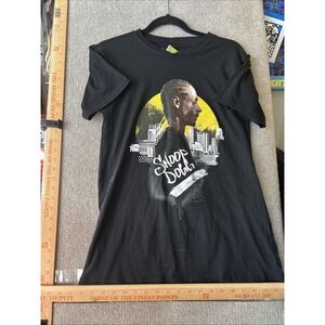 NWT Cross Colours SNOOP DOGG Shirt Women's Extra Large XL Black T-shirt Size S